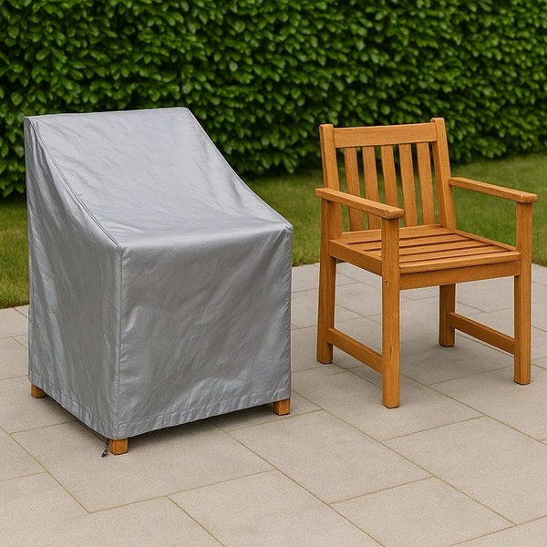 Housse proctection chaise en bois